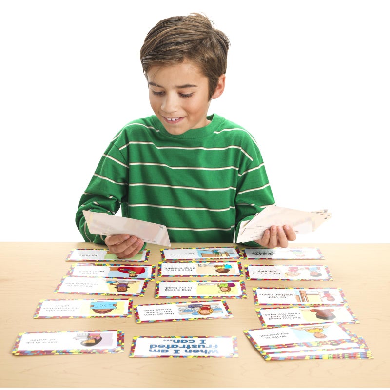 Really Good Stuff When I Am Frustrated Card Set for The Classroom or at Home Kids Activity - Grade K-3 - Help Kids Identify Emotions with Techniques on How to Manage Feelings and Emotions - Image 5